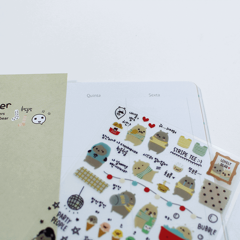 Adesivos - Lovely Bear 2