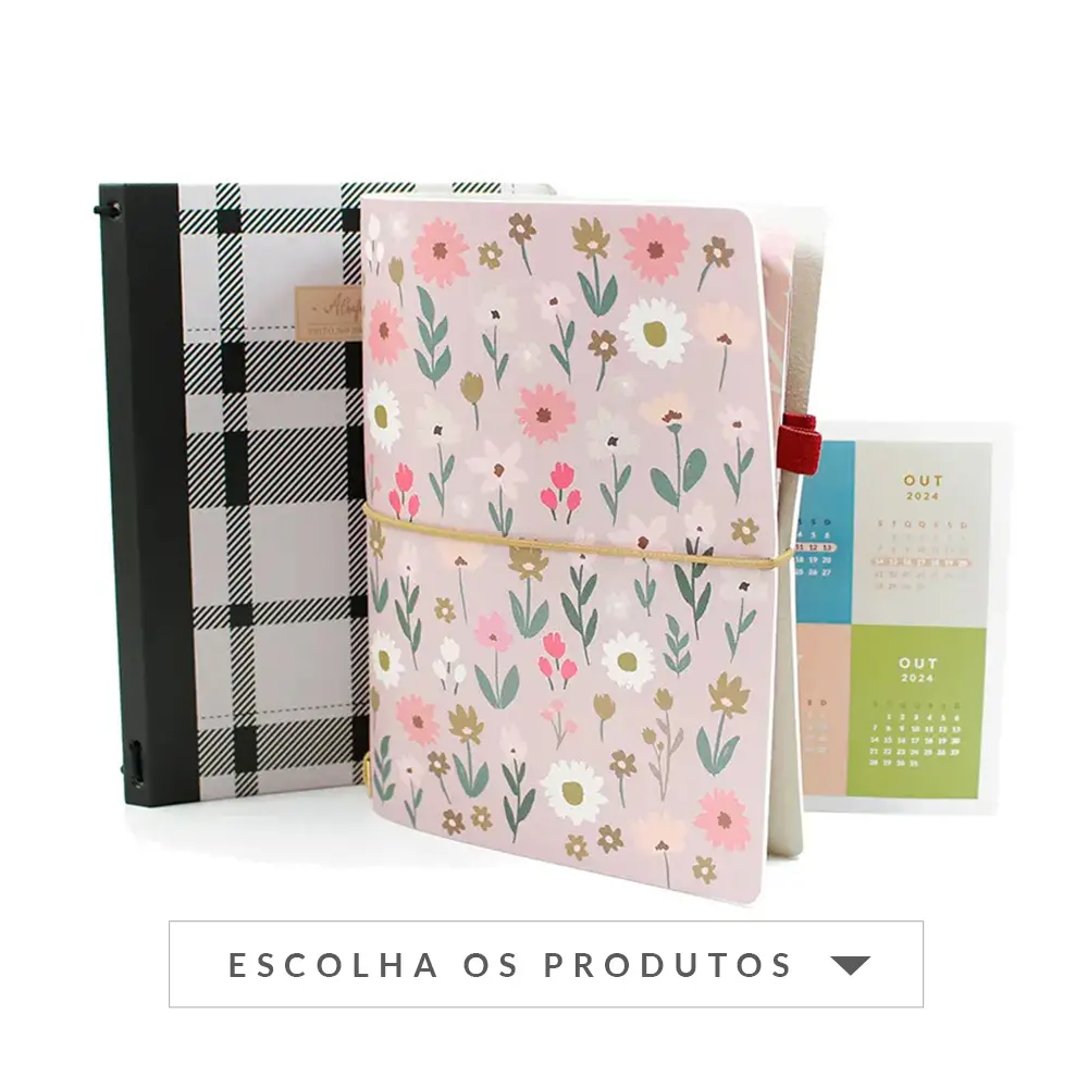 Mini Agenda 2024 Personalizada (CLIQUE NO PRODUTO PARA ESCOLHER A